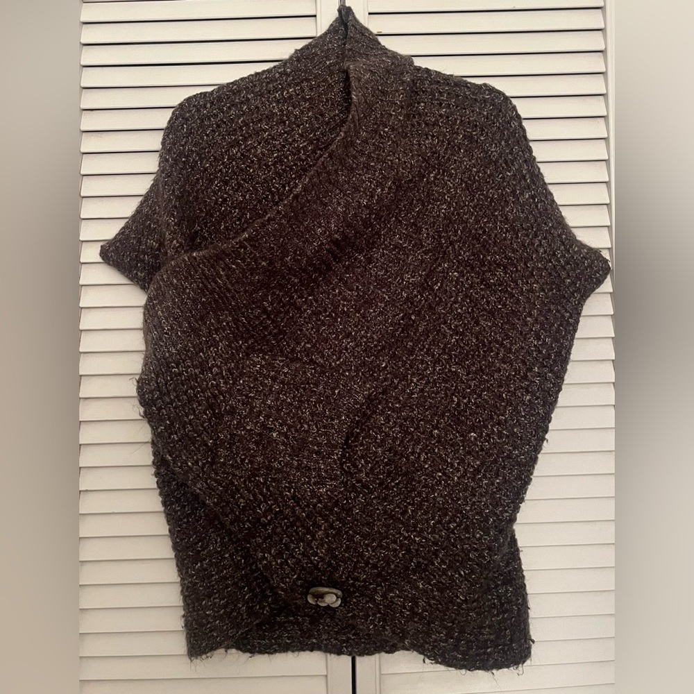 knit wrap shawl or poncho